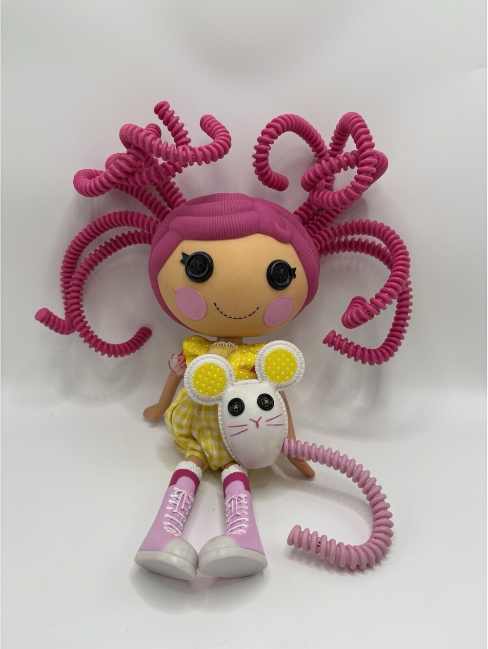 Lalaloopsy Crumbs Sugar Cookie 12" Full Size Doll Silly Hair With Pet